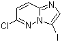 结构式 CAS# 923595-49-7, 6-氯-3-碘咪唑并[1,2-b]哒嗪