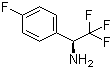 structure of CAS# 929804-89-7, (1S)-2,2,2-Trifluoro-1-(4-fluorophenyl)ethylamine