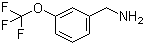 结构式 CAS# 93071-75-1, 3-(三氟甲氧基)苄胺; 3-(三氟甲氧基)苯甲胺