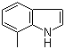 结构式 CAS# 933-67-5, 7-甲基吲哚