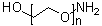 structure of CAS# 933789-97-0, alpha-Amino-omega-hydroxy-poly(oxy-1,2-ethanediyl)