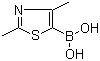structure of CAS# 936361-37-4, (2,4-Dimethylthiazol-5-yl)boronic acid