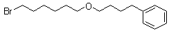 结构式 CAS# 94749-73-2, [4-[(6-溴己基)氧基]丁基]苯