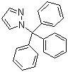 结构式 CAS# 95163-43-2, 1-三苯甲基吡唑; 1-三苯甲基-1H-吡唑