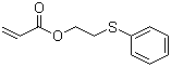 结构式 CAS# 95175-38-5, 2-苯硫基乙醇丙烯酸酯