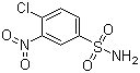 structure of CAS# 97-09-6, 4-Chloro-3-nitrobenzenesulfonamide