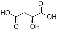 结构式 CAS# 97-67-6, L-苹果酸; L-羟基丁二酸