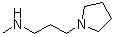 structure of CAS# 99114-68-8, N-Methyl-1-pyrrolidinepropanamine