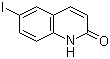 structure of CAS# 99455-01-3, 6-Iodo-1H-quinolin-2-one
